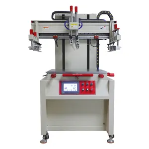 Hot selling plain pneumatic Flat screen printing machine for plastics cover