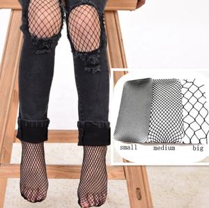 हॉट सेल बच्चों की छोटी लड़कियों को मछली के स्टॉक के खोखले स्टॉकिंग ने पेंटीहोज जांघ हाई मेश टाइट्स फूटेड लेगिंग - Product Image 1