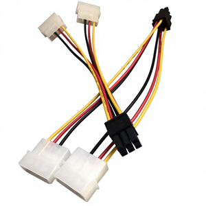 Ide 2 Molex Naar 6pin Draad Kabel Voor Cpu Kaart Power - Product Image 1