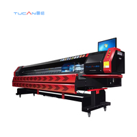 Machine d'impression à solvant 3200mm 126 pouces traceur de bannières extérieures à Guangzhou Konica 512 tête d'impression