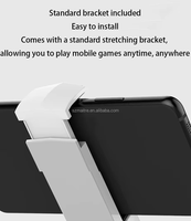 Manette de jeu sans fil BT ergonomique programmable à vibration TURBO avec joystick RGB et déclencheur réglable pour Android/iOS/PC