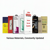 Protection d'écran en verre trempé HD anti-poussière à alignement automatique pour iPhone 18 Pro Max, kit d'installation facile, incassable, emballage personnalisé