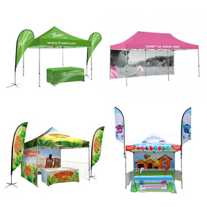 Ngoài trời 6x3 yard Ống triển lãm thương mại 3x3 Popup Maker bền gazebo mái hiên thiết kế hiện đại pop up 10x10 Tán lều - Product Image 6