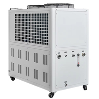 Refroidisseur d'eau refroidi par Air haute efficacité 10HP 110V/220V/230V/240V/380V415V double tension pour Machines et usines CNC