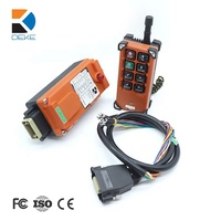 Télécommande à bouton-poussoir pour palan électrique industriel F21-E1B 12V avec code fixe/apprentissage, étanche IP65, portée 150m