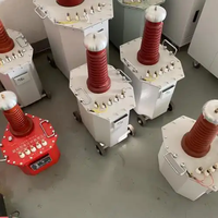 Transformateur d'essai haute tension immergé dans l'huile 100 kV CA/CC monophasé/triphasé 480 V pour les tests d'isolation en laboratoire et industriels