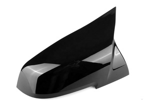 BMW用1ペアサイドバックミラーウィングミラーカバーキャップ12 34シリーズF20 F30 F31 F32 F34 F36 E84 2014-2018ABSグロスブラック - Product Image 5