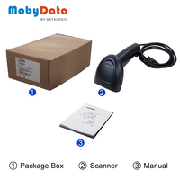 Escáner de Código de Barras USB Mobydata HS100 con 1 Año de Garantía, Hecho en China