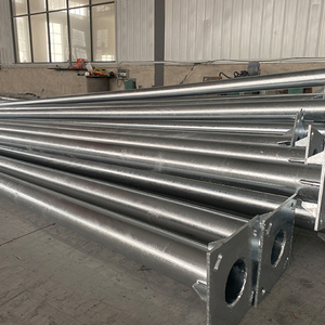 Poste de acero de metal eléctrico ligero galvanizado en caliente de 6m, 8m, 10m, 12m, torres de precio, poste galvanizado octogonal, poste de luz de acero de 40 pies - Product Image 4