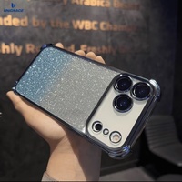 Coque de téléphone portable en gros Design de luxe Bling Electroplated Cover pour iPhone XR 11 13 14 Pro Max Glitter Phone Cases
