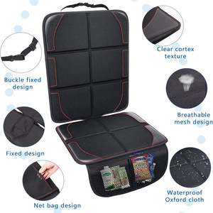 Coussin de protection pour siège de voiture, 48x58cm, tissu en maille antidérapant et résistant à l'usure, pour la protection du couvre-siège de voiture - Product Image 3