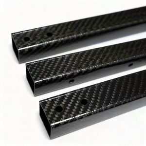 Tubo Cuadrado de Resina Epoxi de Fibra de Carbono SHENYU, Duradero, 5 mm de Espesor, Ligero, Alta Resistencia, Resistente a Rayones - Product Image 4