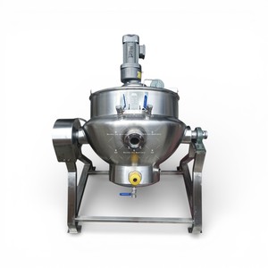 Olla de Cocción Industrial de 300L, Olla Mezcladora Eléctrica para Cocinas Grandes - Product Image 3