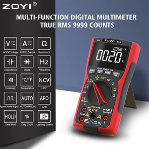 มัลติมิเตอร์ดิจิตอล ZOYI ZT-Y 9999 พร้อมจอแสดงผลแบบมีไฟพื้นหลัง ปรับช่วงอัตโนมัติ มีจำหน่าย - Product Image 3