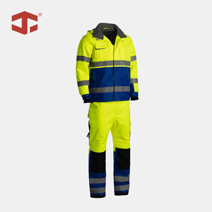 Pantalon <span class=keywords><strong>de</strong></span> <span class=keywords><strong>travail</strong></span> JIADE pour homme, coupe ergonomique européenne, multipoches, pour <span class=keywords><strong>travail</strong></span> <span class=keywords><strong>de</strong></span> <span class=keywords><strong>nuit</strong></span>, contrô<span class=keywords><strong>le</strong></span> du trafic, protection contre l'eau et <span class=keywords><strong>le</strong></span> froid - Product Image 1