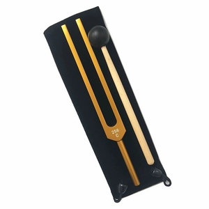 Kit d'instruments de thérapie sonore avec diapason doré et argenté 256 Hz en gros - Product Image 4