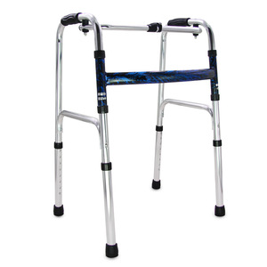 Aluminum Alloy <b>Walker</b> For Elderly With Adjustable Height And Non Slip Pads For <b>Disabled</b> People With Leg Problems - Product Image 3