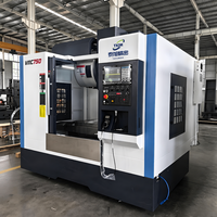 Centre d'usinage vertical CNC VMC855, broche BT40, 4 axes, commande GSK, certifié CE, pour moules et pièces métalliques automobiles