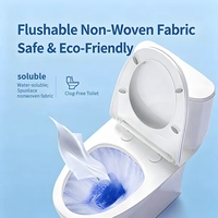 Lingettes humides jetables ultra-douces à base de plantes, hypoallergéniques, non parfumées, 632 unités, pour l'hygiène de la salle de bain domestique