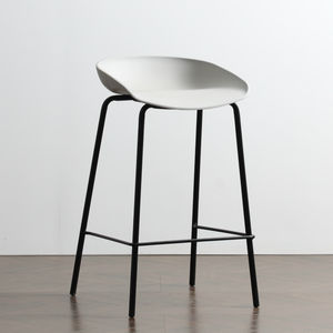 Venta al por mayor Barkruk Home Kitchen Muebles Modernos Sillas <span class=keywords><strong>De</strong></span> Bar Desayuno Low Back Negro Taburete <span class=keywords><strong>De</strong></span> Bar Alto Para El Hogar - Product Image 2