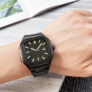 Montres sur mesure avec logos personnalisés, bracelet en acier inoxydable, cristal saphir, Pateks Phlippeer 5812, montre mécanique pour homme - Product Image 4