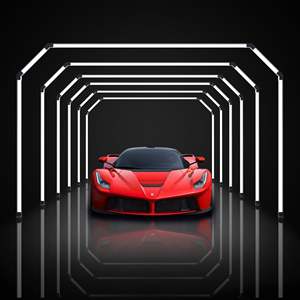 SUEZ lampu sorot mobil lampu cantik garasi Led dengan desain gambar terowongan cahaya mobil - Product Image 2