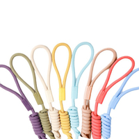 Laisse pour chien classique en nylon GorisPet, corde tressée solide, boucle confortable pour la promenade, mousqueton en métal robuste pour petits chiens