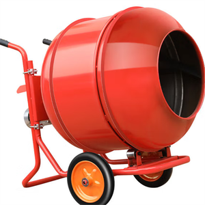 Mixer semen penggunaan rumah tangga kecil Mixer Mortar beton Diesel pompa mesin Manual baru untuk tanaman manufaktur konstruksi - Product Image 3