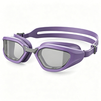 Lunettes de natation anti-buée haut de gamme personnalisées avec logo pour adultes – Équipement de natation quotidien étanche pour piscine (vente en gros)