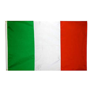 Venta al por mayor de alta resistencia 3x5 pies bandera nacional de Italia Durable Horizontal rayas verticales <span class=keywords><strong>rojo</strong></span> <span class=keywords><strong>blanco</strong></span> verde Bandera de Italia Jordania - Product Image 3