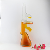 Bouteilles en verre Bouteille de vin vide 750 ml Bouteille en verre de vodka pour la forme de mitraillette