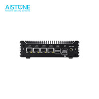 AISTONE Mini PC Industrial Portátil Sin Ventilador i3-N305 4xLAN 2.5G, DDR4, M.2 NVME, Firewall de Red - pfSense/OPNsense/MikroTik
