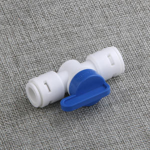 3-Point Quick-Connect Straight Ball Valve Adapter Pure Water Machine <b>Accessories</b> for Water Purifier Drain Valve Switch for - Product Image 3