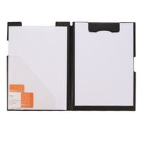 Carpeta Portapapeles Plegable A4 con Logotipo Personalizado, Carpeta de Presentación de Tapa Dura de PP con Bolsillo Interior, Material de Oficina