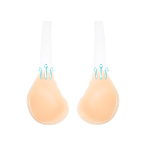 <span class=keywords><strong>Reggiseni</strong></span> Adesivi Senza Fili Push-Up Senza Spalline e Senza Schienale in Gel di Silicone con Forte Adesione, Nuovo Design, <span class=keywords><strong>Taglie</strong></span> <span class=keywords><strong>Forti</strong></span>, Effetto Lifting - Product Image 1