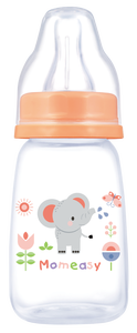 Momeasy - Paquete de 3 <span class=keywords><strong>Biberones</strong></span> de PP de Cuello Estándar de 120 ml, Libres de BPA, Anti-Cólicos, Termoencogibles, para Recién Nacidos - Product Image 6