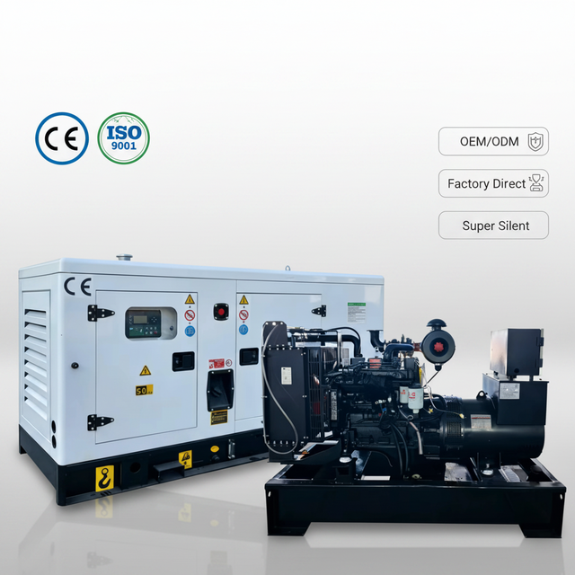 Super Quiet diesel Generator 15KW-50KW Single-phase AC Generator - Reliable Backup Generator