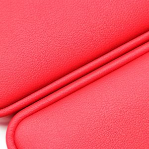 Boîte à boucles d'oreilles minimaliste de luxe en similicuir à charnière, présentoir à bijoux avec insert en éponge, logo personnalisé en relief, prix de gros usine - Product Image 3