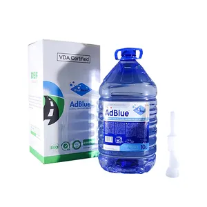 Solução adblue urea para uso de veículos do sistema scr, diretamente, fornecer 10l ad, azul def/aus 32/ 32.5