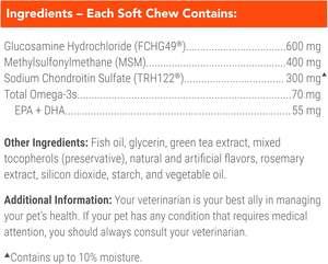 Suplemento para Cadera y Articulaciones para Perros de Marca Privada OEM/ODM - Masticables Blandos Sin Granos de Rápida Absorción para Cadera y Articulaciones - Product Image 5