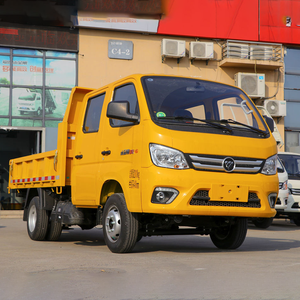 FOTON Q 122HP 4X2 New Condition Double-row Gasoline <strong>Mini</strong> Dump <strong>Truck</strong> Euro 6 Emission Standard Left for Loading Slag <strong>Garbage</strong> Soil - Product Image 3