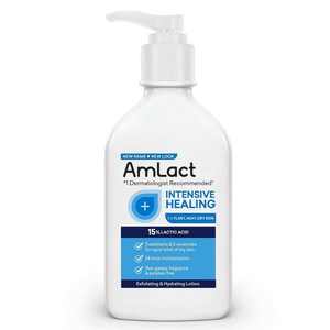 Lotion corporelle réparatrice intensive AmLactin 15% d'acide lactique exfoliante hydratante pour peaux sèches tous types de peau - Product Image 2