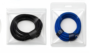 Cordón de seguridad personalizado para pádel, cordón de muñeca desmontable, nueva correa de seguridad reemplazable con tapas negras para raqueta de pádel - Product Image 4