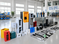 Armoire réseau en acier inoxydable IP54 de 19 pouces, fabrication sur mesure en tôle ODM/OEM pour centre de données et contrôle industriel