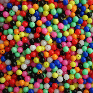 Perles Flottantes Rondes 6mm 8mm, 100pcs/Sac, Bouchons <span class=keywords><strong>en</strong></span> Plastique Multicolores pour Pêche <span class=keywords><strong>en</strong></span> <span class=keywords><strong>Mer</strong></span>, Accessoires de Verrouillage pour Canne à Pêche - Product Image 3