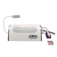 Kit de beauté avec lampe UV, aspirateur de poussière pour ongles, perceuse à ongles électrique sans balais 25000 tr/min, ponceuse à ongles portable haute vitesse