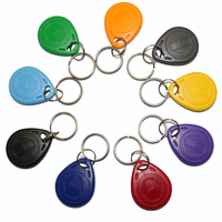 Porte-clés RFID sans contact étanche 125 kHz en ABS pour contrôle d'accès et lecteur de cartes