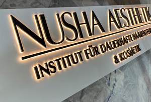 Tùy chỉnh cửa hàng phía trước dấu hiệu kim loại biểu tượng kênh thư tên vàng dẫn đăng ký Hội Đồng Quản trị 3D Backlit Logo dấu hiệu kinh doanh Logo trong nhà - Product Image 2