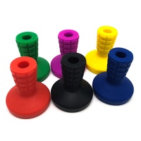 LOMINT 7 Trous En Silicone Narguilés Shisha Accessoires Noir Bleu Rouge Violet Vert Jaune LM-B114 En Gros OEM