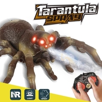 OEM Control remoto por infrarrojos araña de plástico grande caminar insecto IR Animal simulación juguetes RC araña para niños mascotas regalo de Halloween